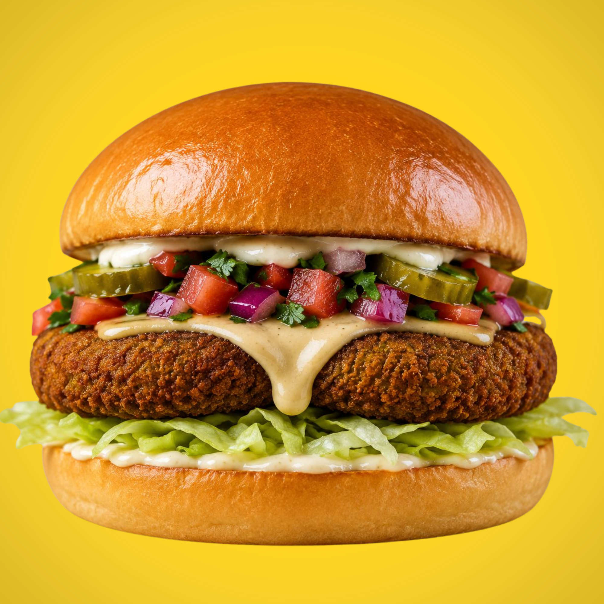 Burger sa falafelom
