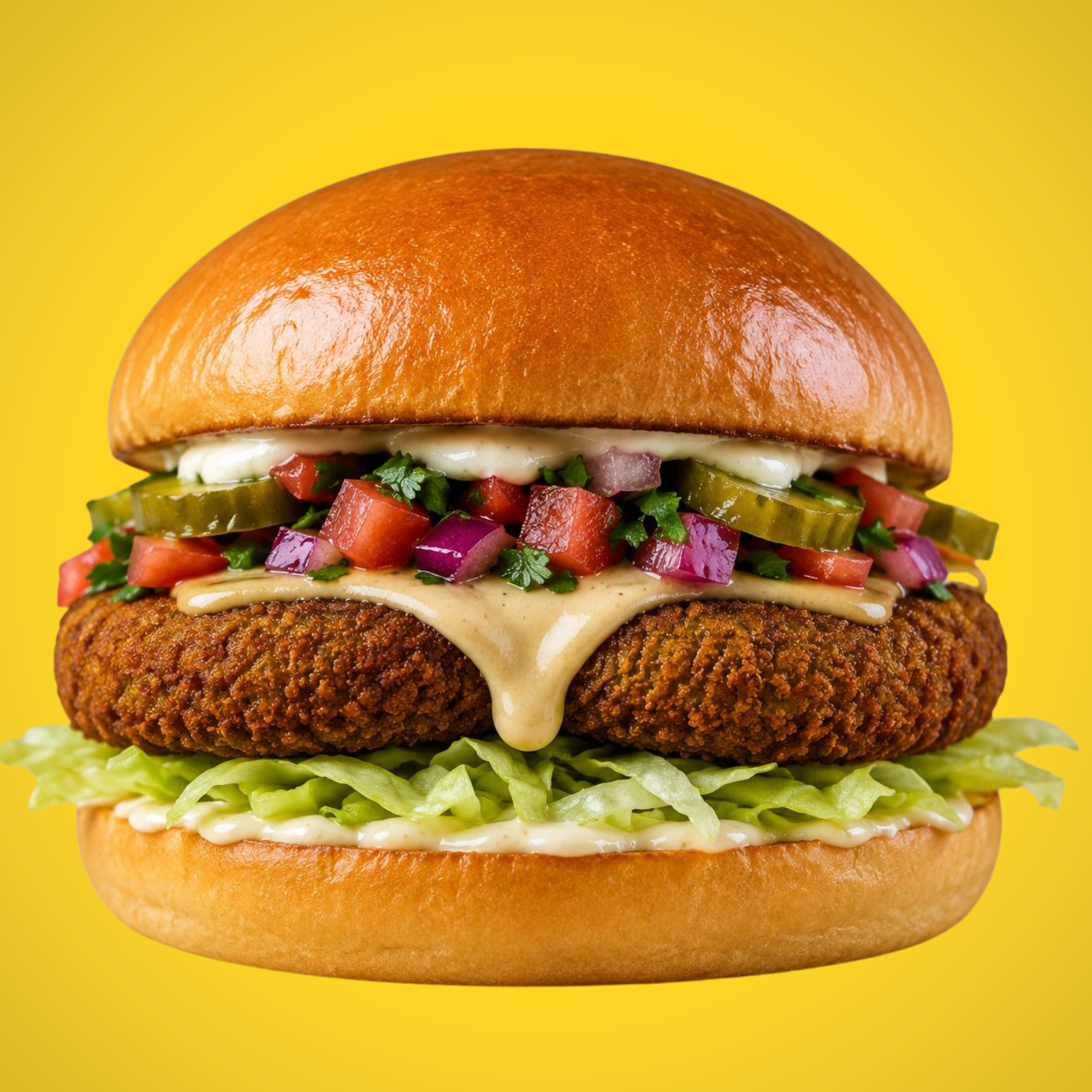 Burger sa falafelom