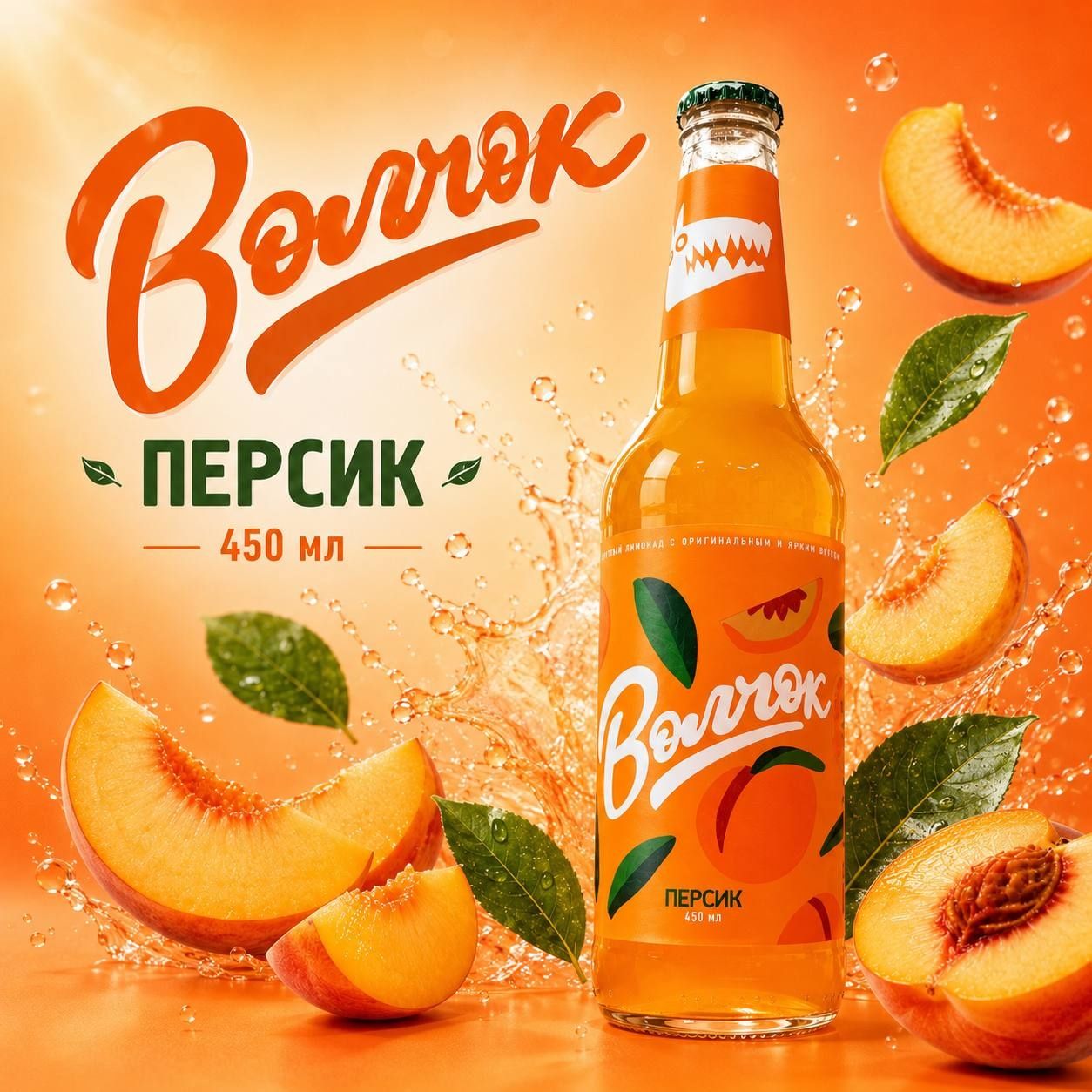 Kraft limunada „Volčok“ Breskva