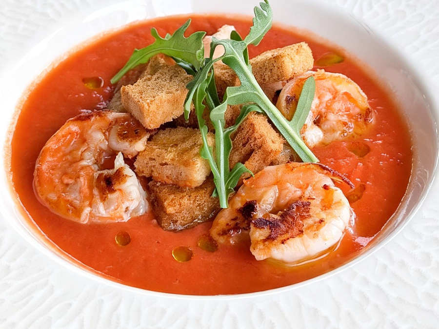 Gazpacho sa gamborima