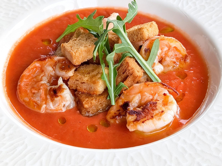 Gazpacho sa gamborima