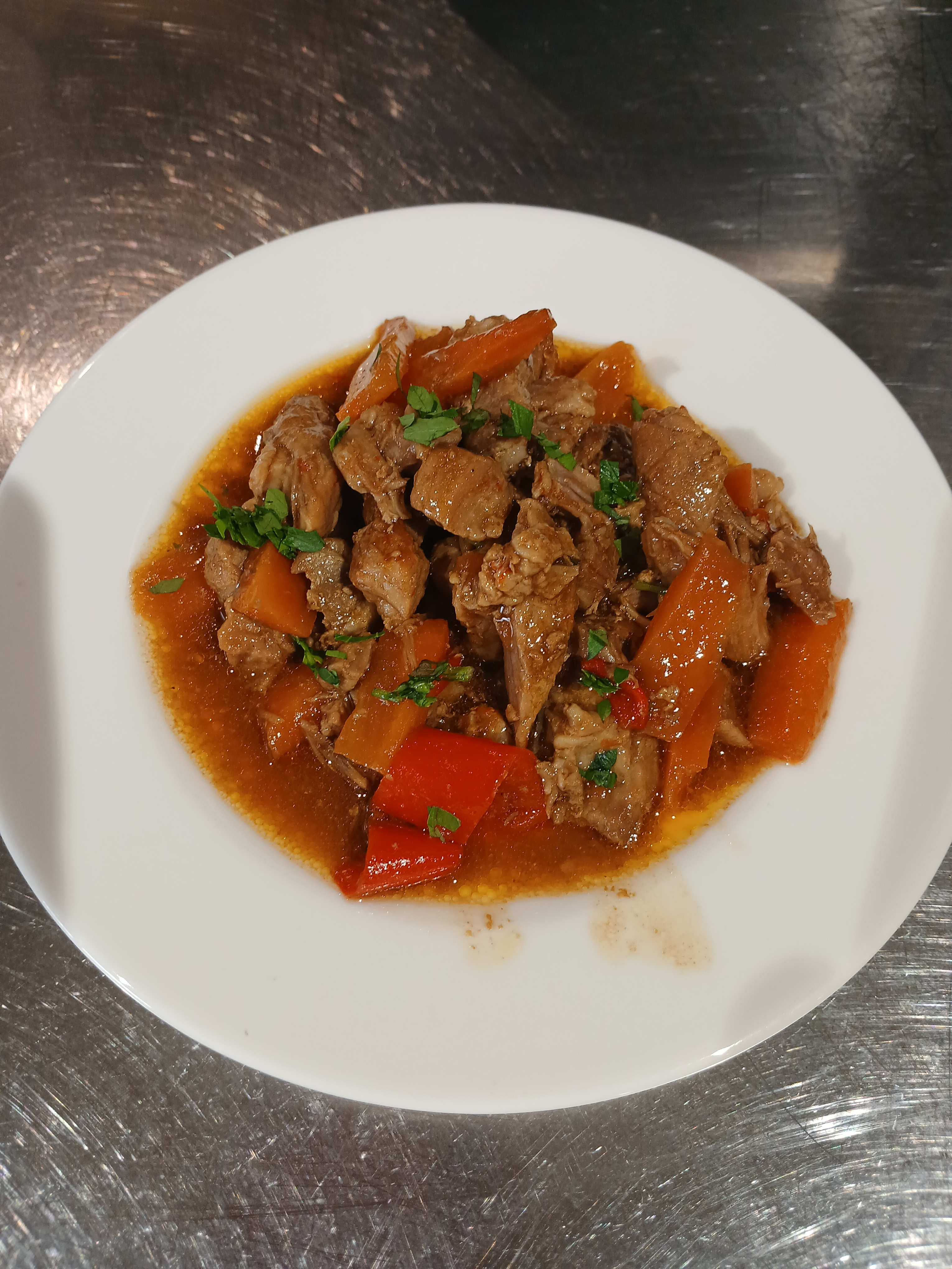 Svinjetina u teriyaki sosu