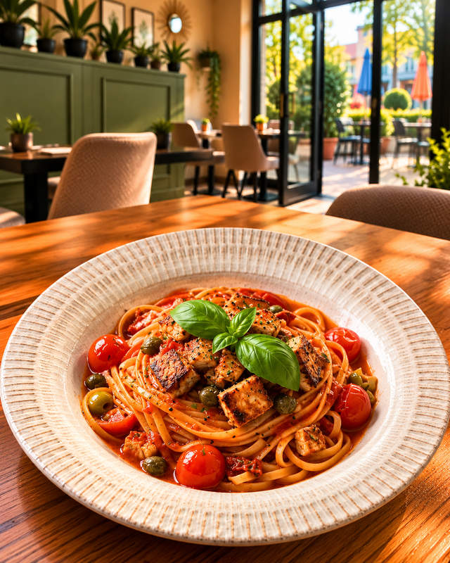 Linguine al Tonno Fresco