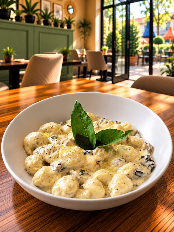 Tortellini al Pollo con Funghi di Bosco