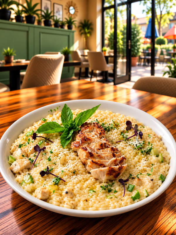 Risotto Pollo e Zafferano