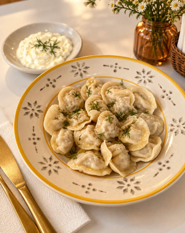 Pelmeni sa piletinom