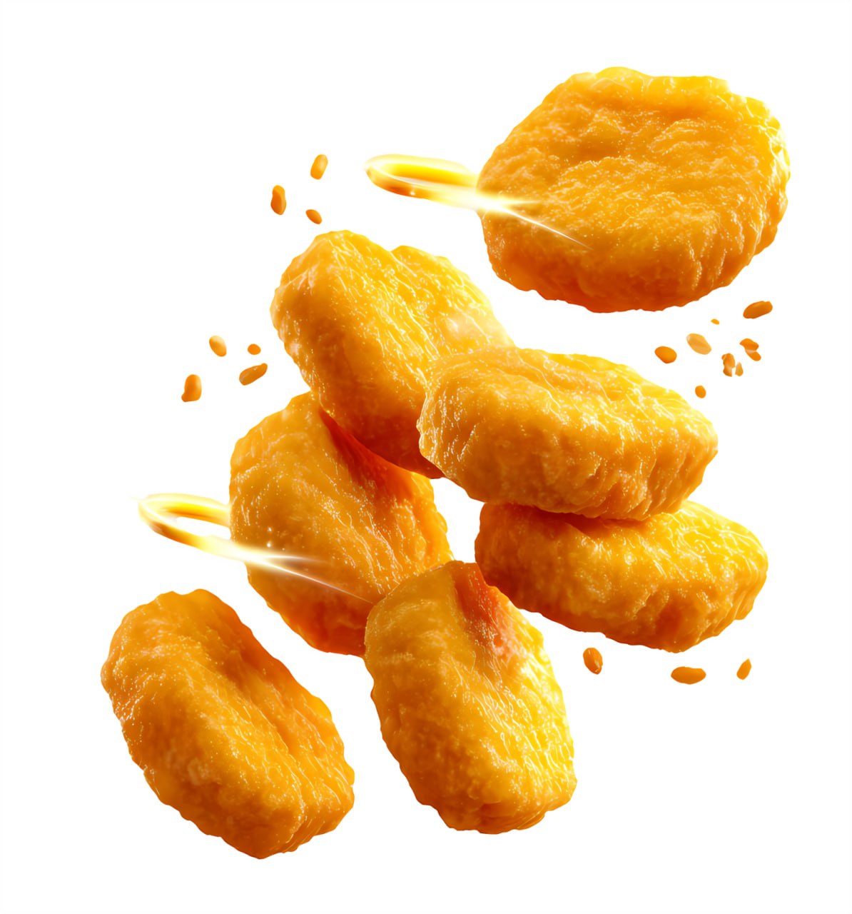 Fried nuggets 6 kom