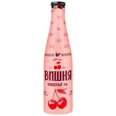 Pivski napitak „Višnjev ALE“, Volkovskaya pivara, 450 ml