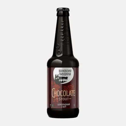 Pivski napitak „Chocolate Stout“, Volkovskaya pivara, 450 ml