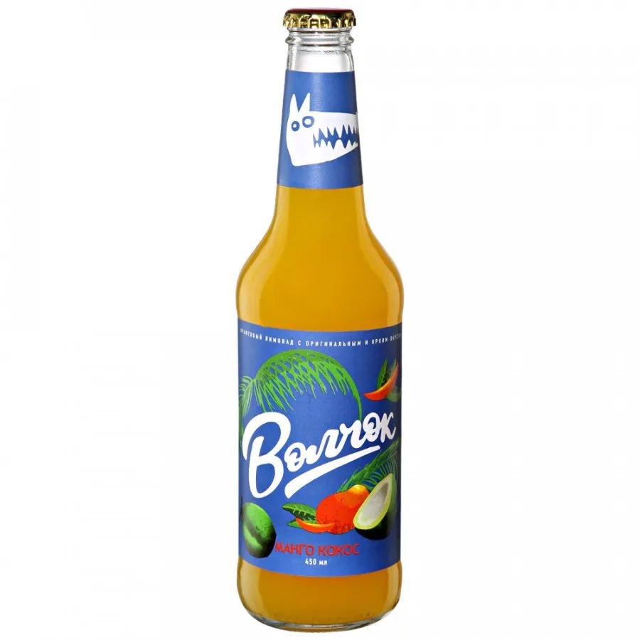 Limunada „Volčok“ Mango-kokos, 450 ml