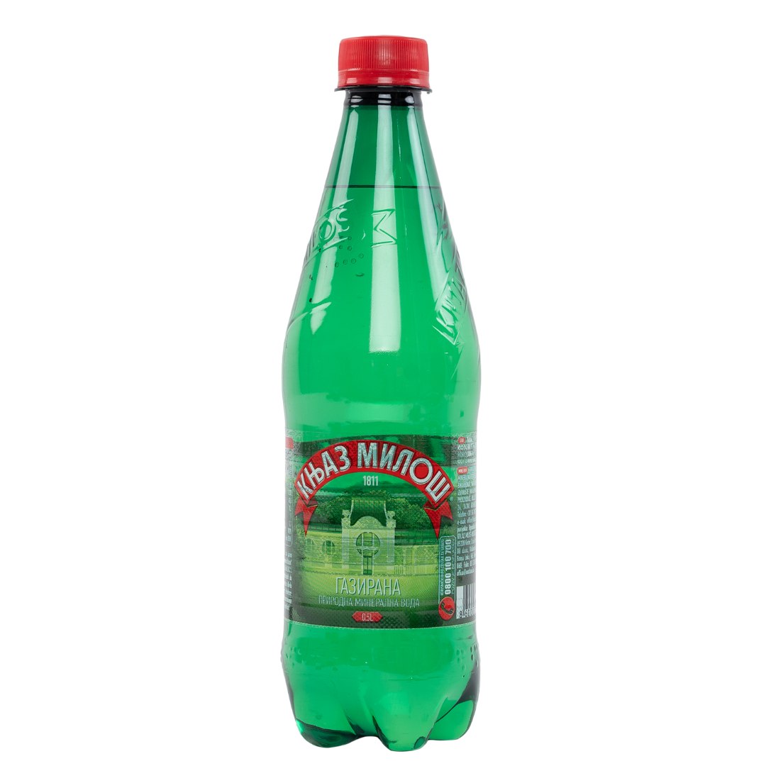Gazirana mineralna voda, 0,5 l