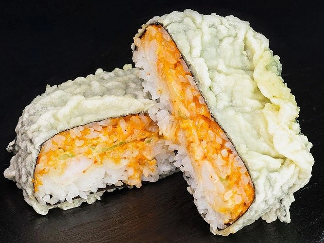 Burger-roll ile karides