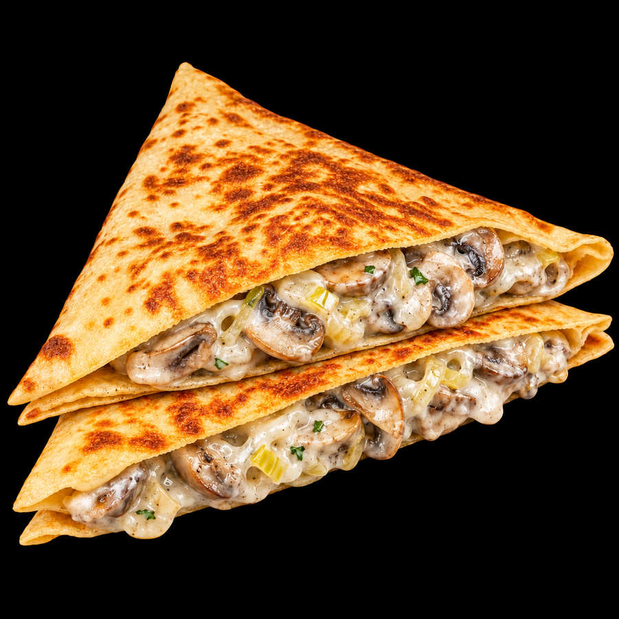 Palačinke sa pečurkama i krem sosom