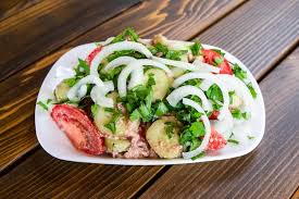 Traditional Georgian salad