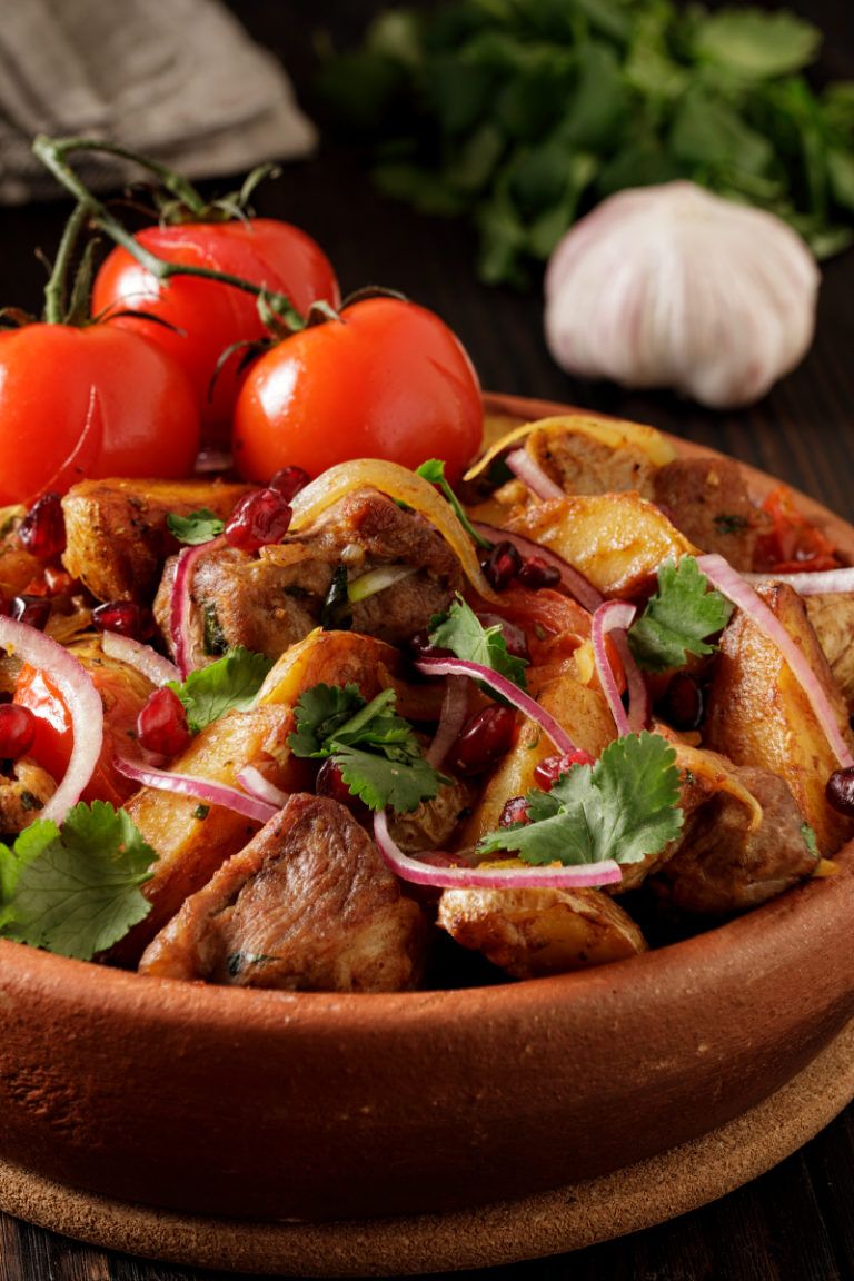Ojakhuri with chicken