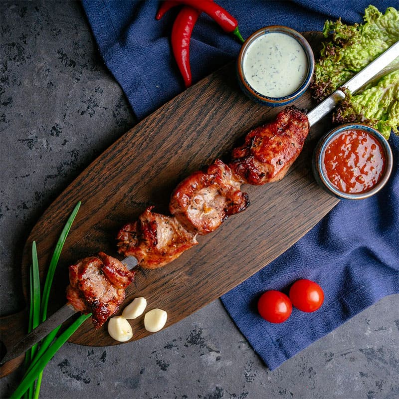 Lamb shashlik