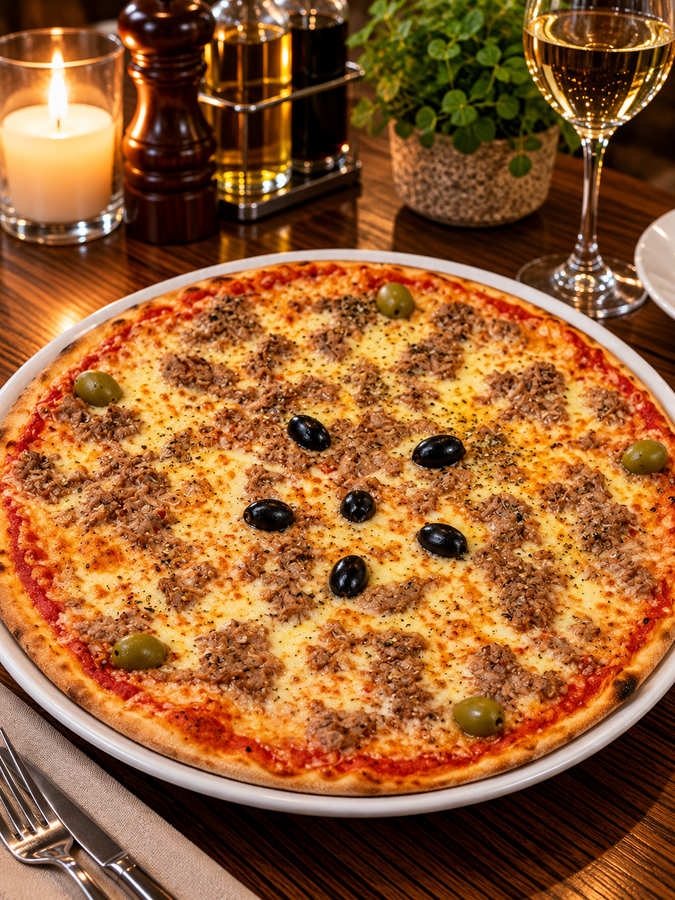 Pizza sa tunjevinom - 24 cm