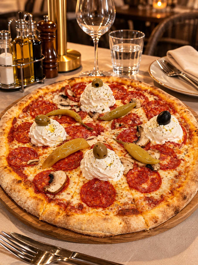 Porodična pizza Mexicana - 64 cm