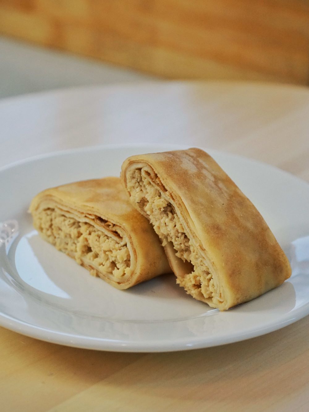 Блин с курицей