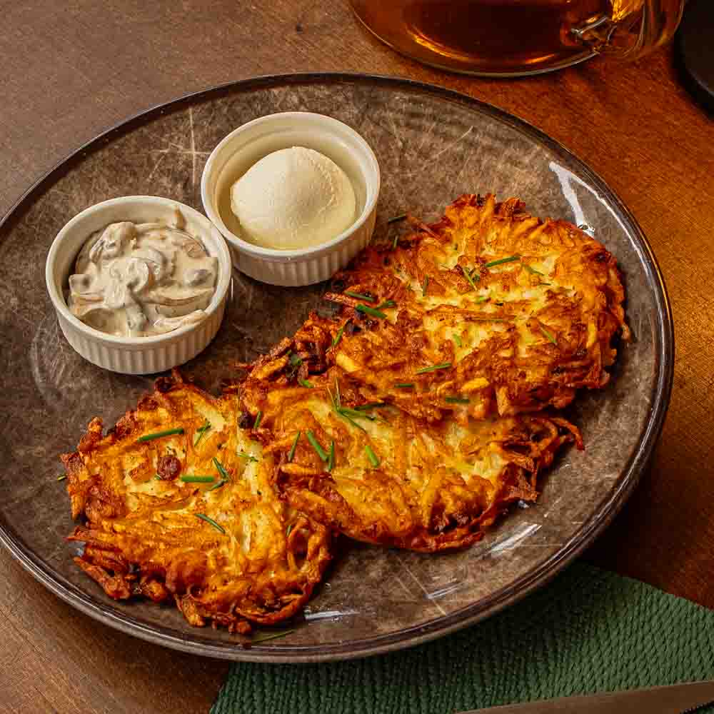 Potato Pancakes with Mushroom Sauce 300g