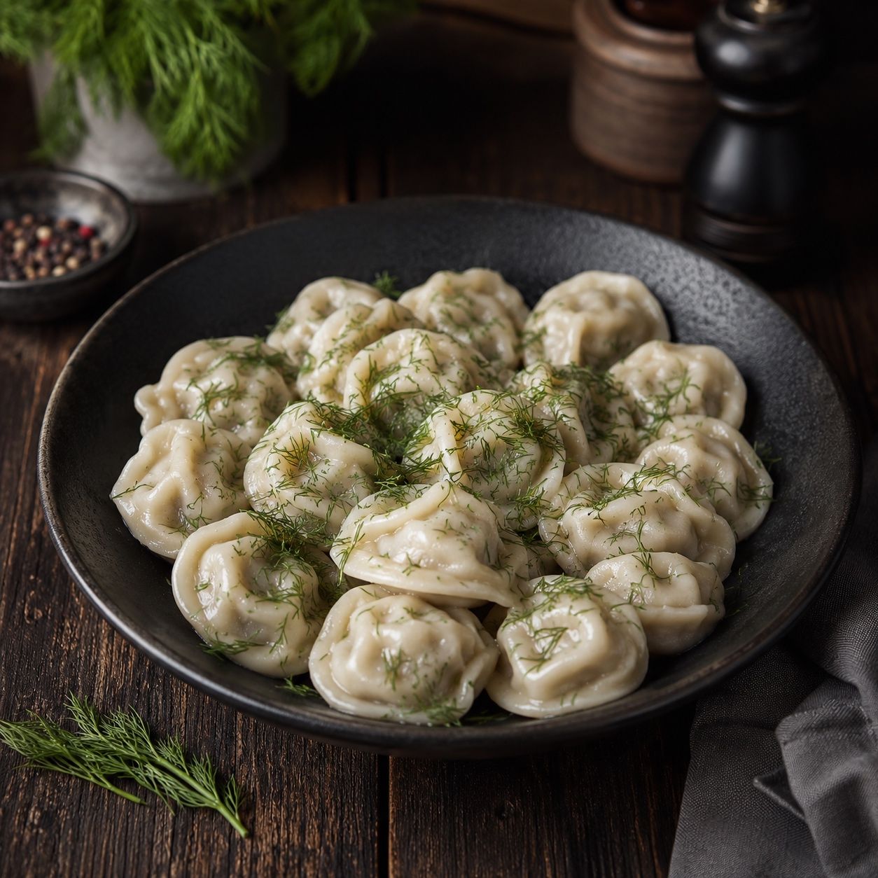 Pelmeni „Tri mesa“
