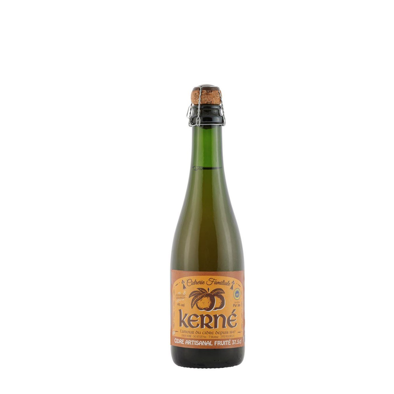 Сидр Kerne Fruite напівсухий 4% alc. 375 ml