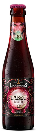 Пиво Lindemans TAROT NOIR з чорними лісовими ягодами 250 мл 8% алк. скло