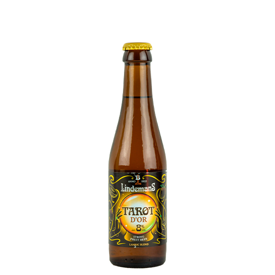 Пиво Lindemans TAROT d'OR з манго, динею та лаймом 250 мл 8% алк. скло