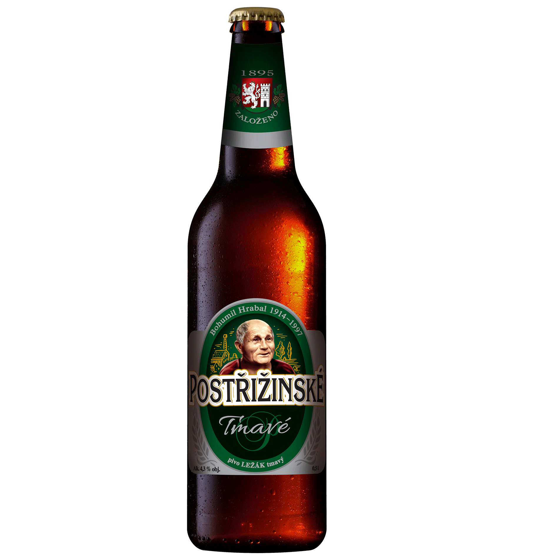 Pivo Postrižinske tamno 4.3% alc. 500 ml staklo