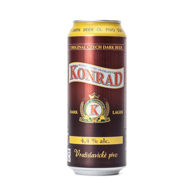 Pivo KONRAD 11° tamni lager 4.4% alc. 500 ml limenka