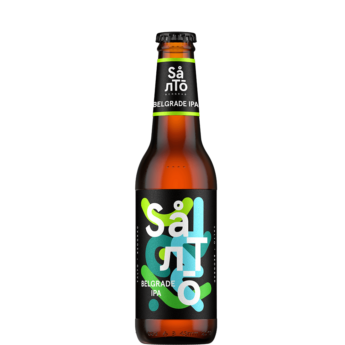 Pivo Salto BELGRADE IPA 6.5% alc. 330 ml staklo