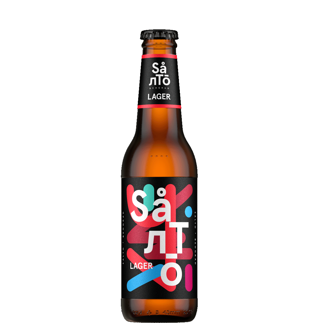 Pivo Salto LAGER 4.8% alc. 330 ml staklo
