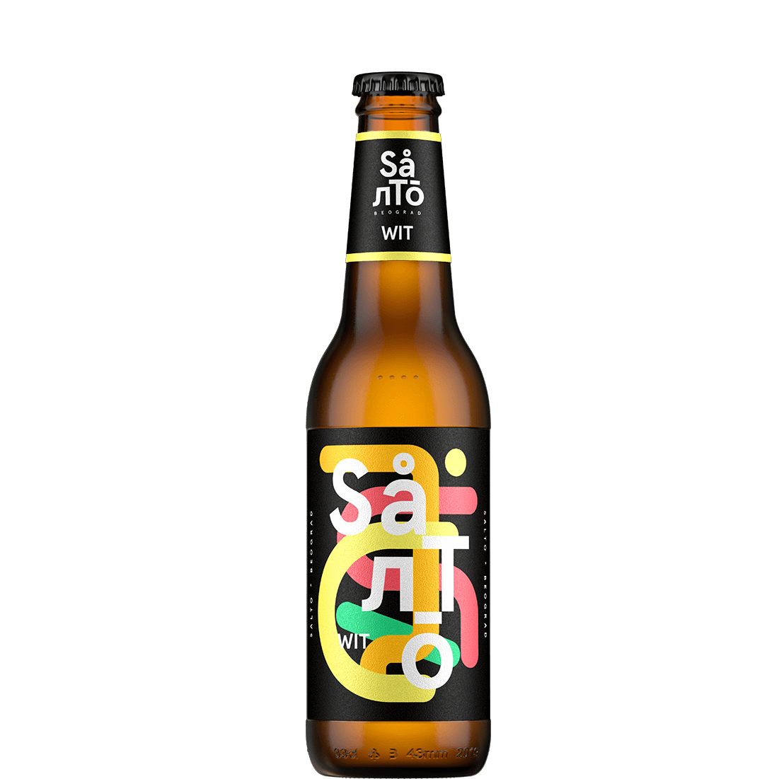 Pivo Salto WIT pšenično 3.8% alc. 330 ml staklo