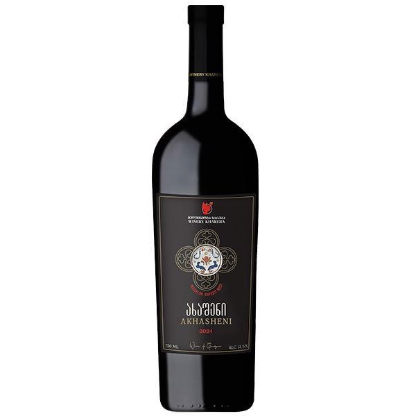 Şarap (Gürcistan) Khareba Akhasheni yarı tatlı kırmızı 12.5% alkol 750 ml
