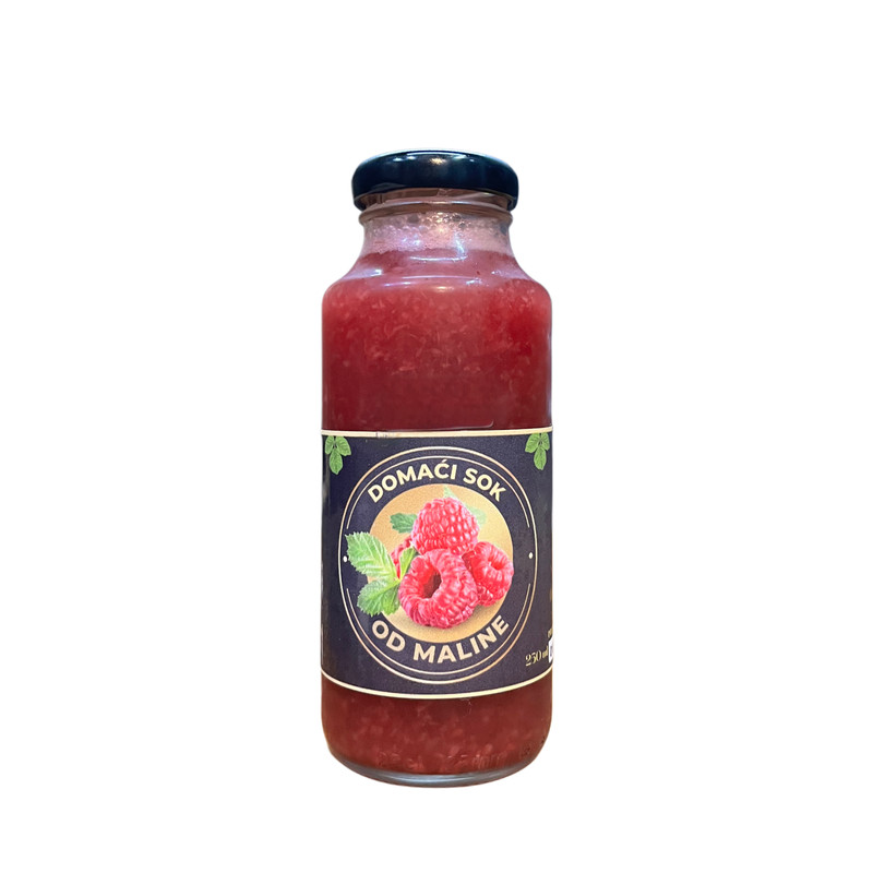 Sok od malini domaci Vuckovic 250 ml
