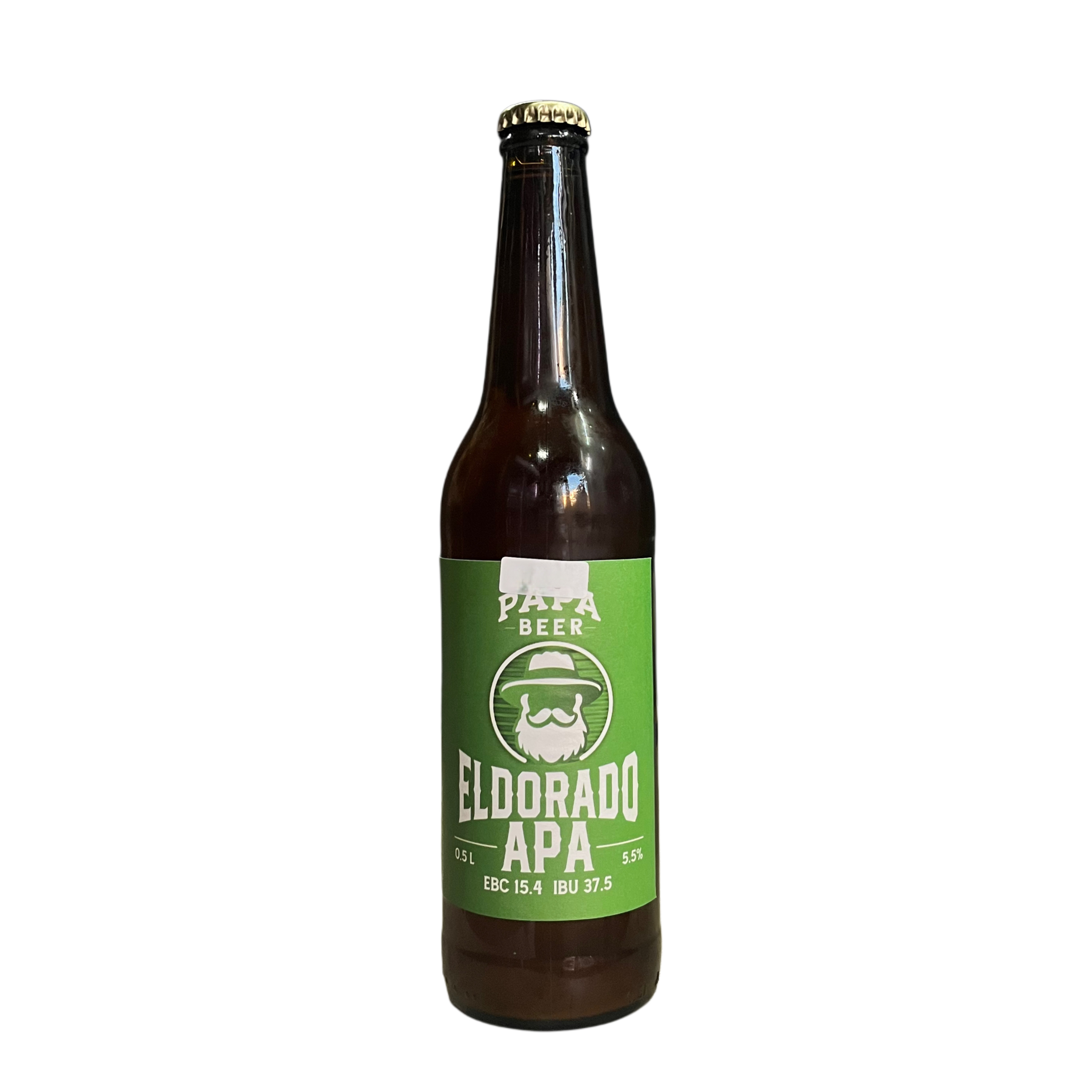Pivo PapaBeer APA ELDORADO 5.5% alc. 500 ml staklo
