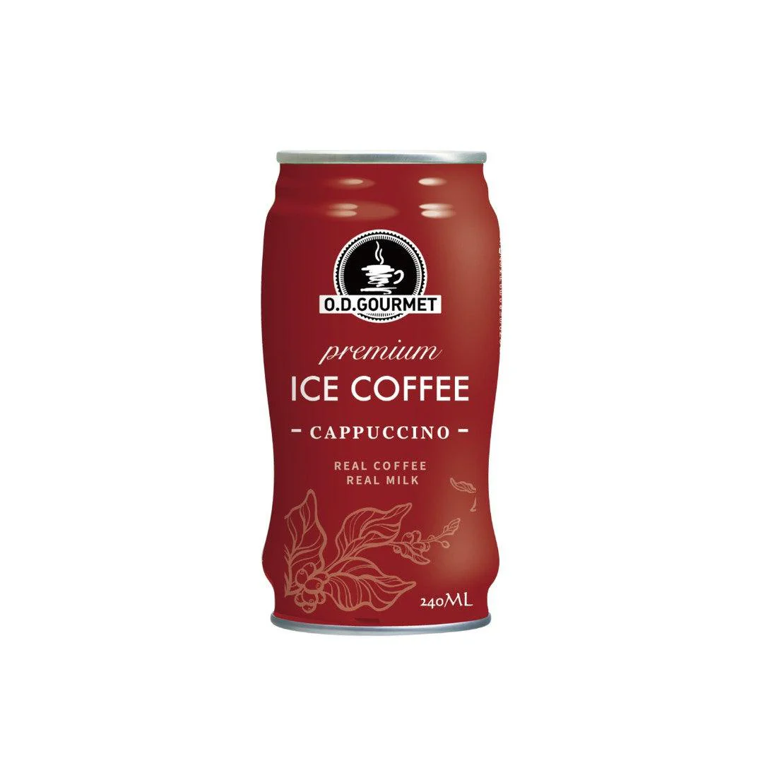Кавовий напій Gourmet Ice Coffee Капучіно 240 мл банка