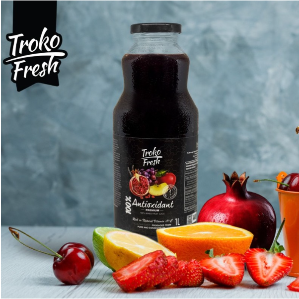 Sok Trokadero 100% Fruitmix antioxidant 1L