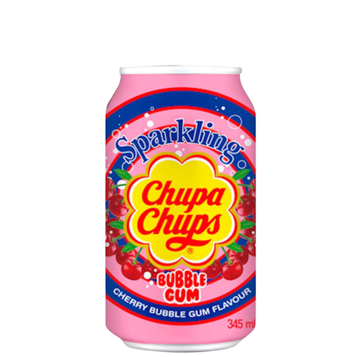 Газований напій Chupa Chups Cherry Bubblegum 345 мл