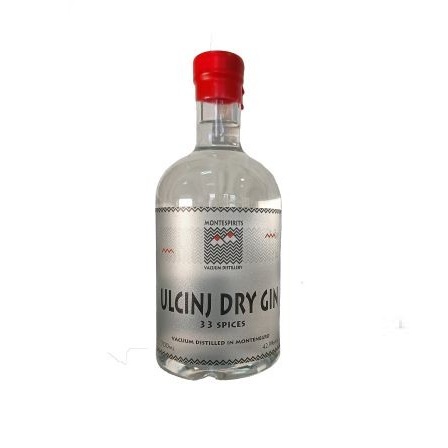 Джин (Чорногорія) Montespirits Ulcinj Dry 42.9% alc. 700 мл