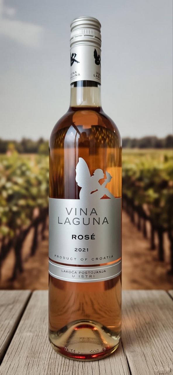 Vino (Hrvatska) Laguna Rose crno 12.5% alc. 750 ml