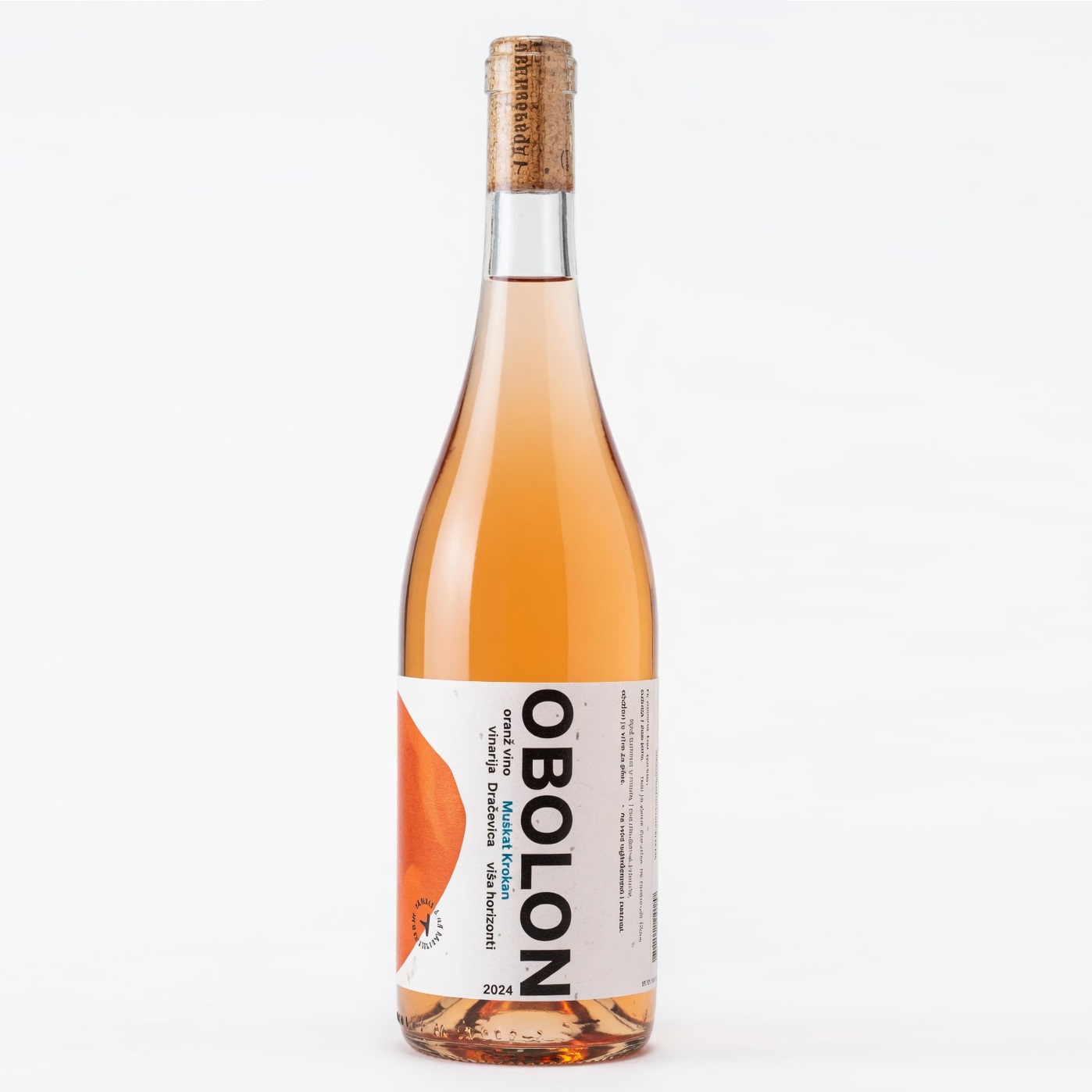 Вино (Чорногорія) Dracevica Obolon сухе оранжеве 13% алк. 750 мл