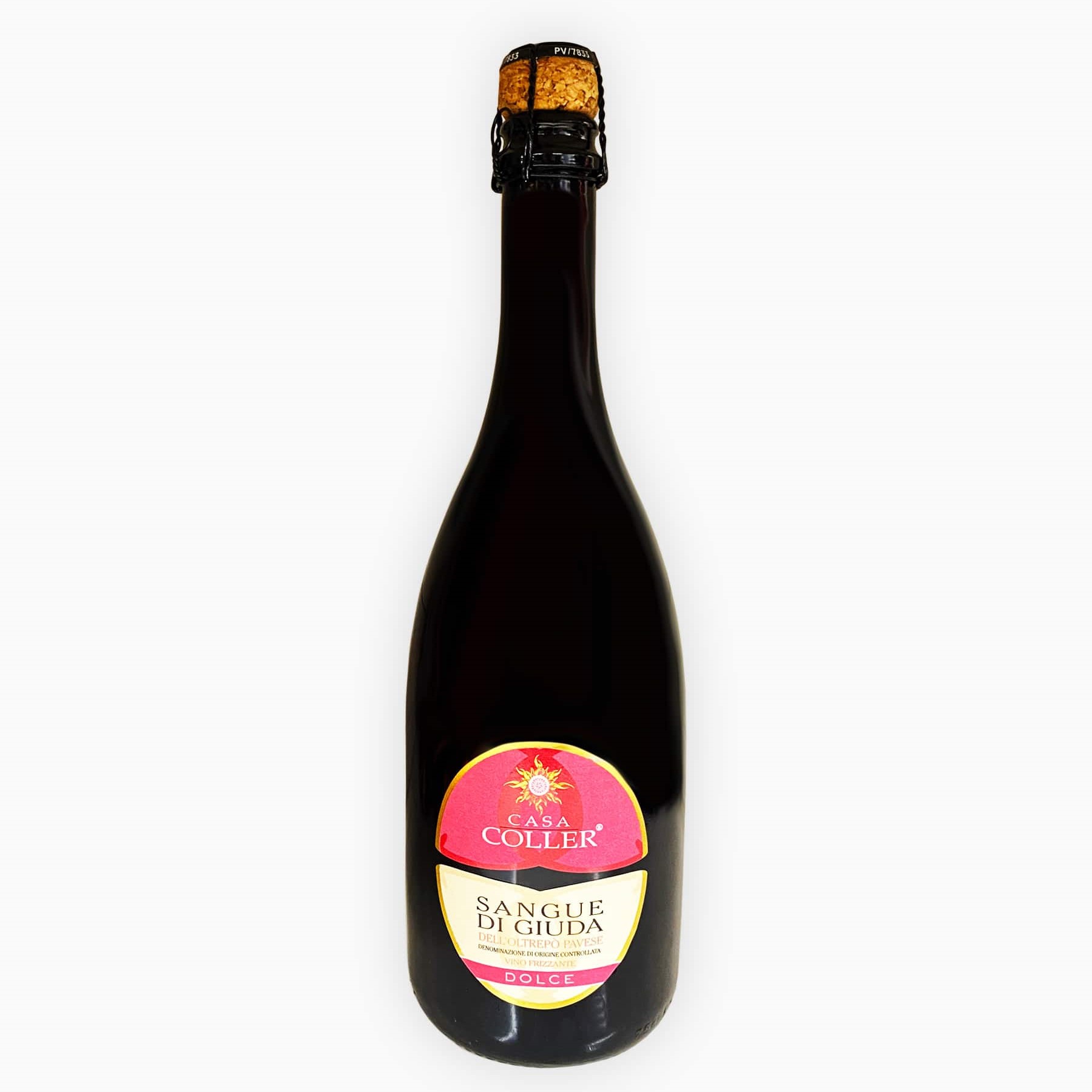 Vino (Italija) Casa Coller Sangue di Guida pjenušavo slatko crno 7% alk. 750 ml
