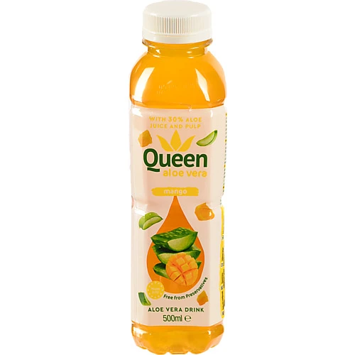 Напиток Queen Aloe Vera Манго с кусочками алоэ вера 0,5 л ПЭТ