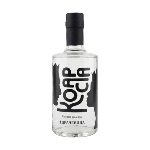 Rakija (Crna Gora) Kosara lozova 47,5% alk. 700 ml