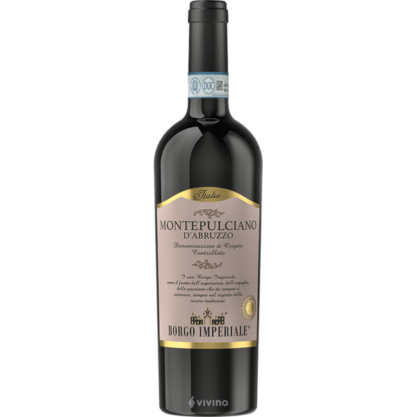 Vino (Italija) Borgo Imperiale Montepulciano suvo crno 13% alc. 750 ml
