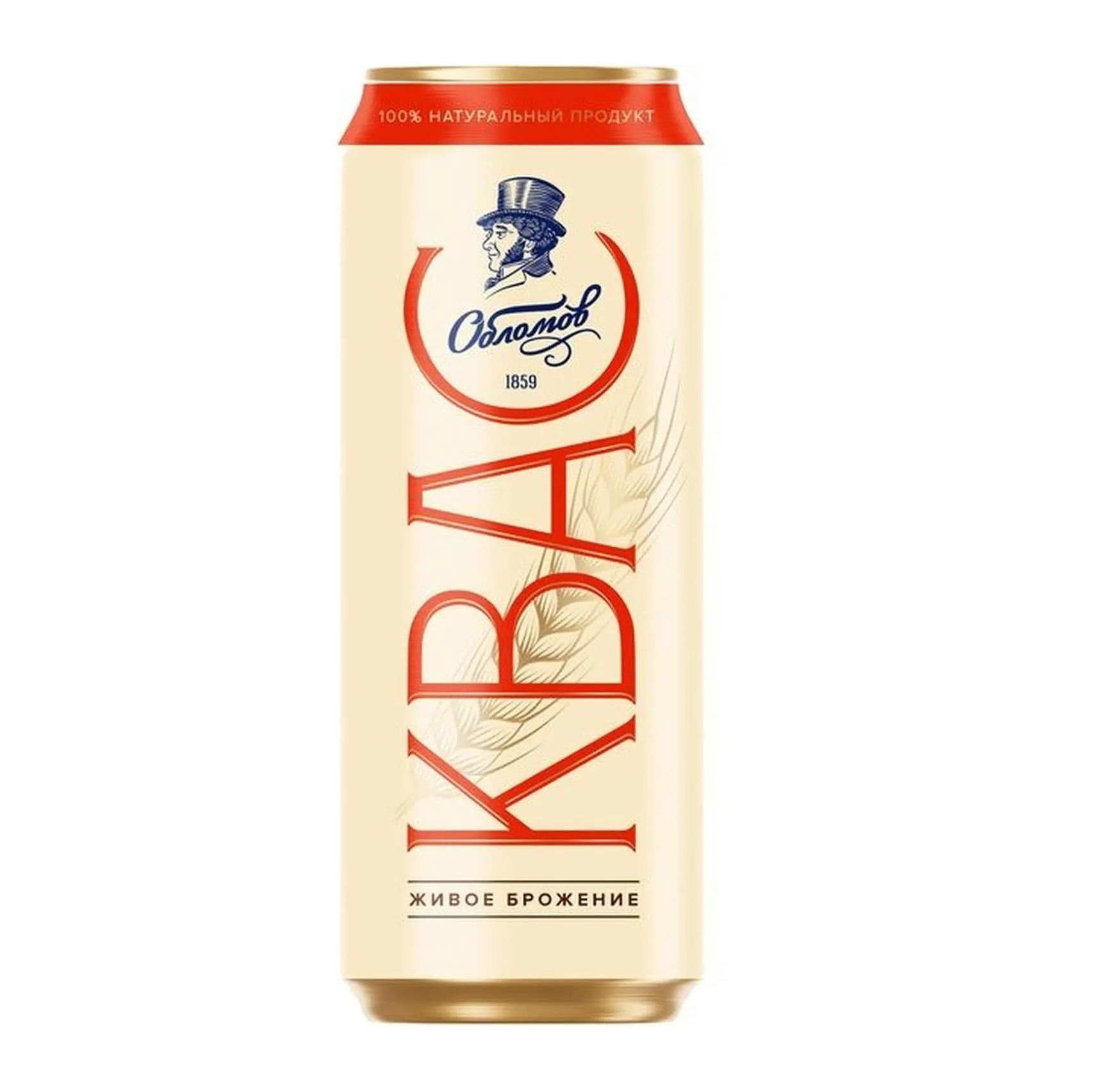 Oblomov Kvas İçeceği, 450 ml teneke kutu