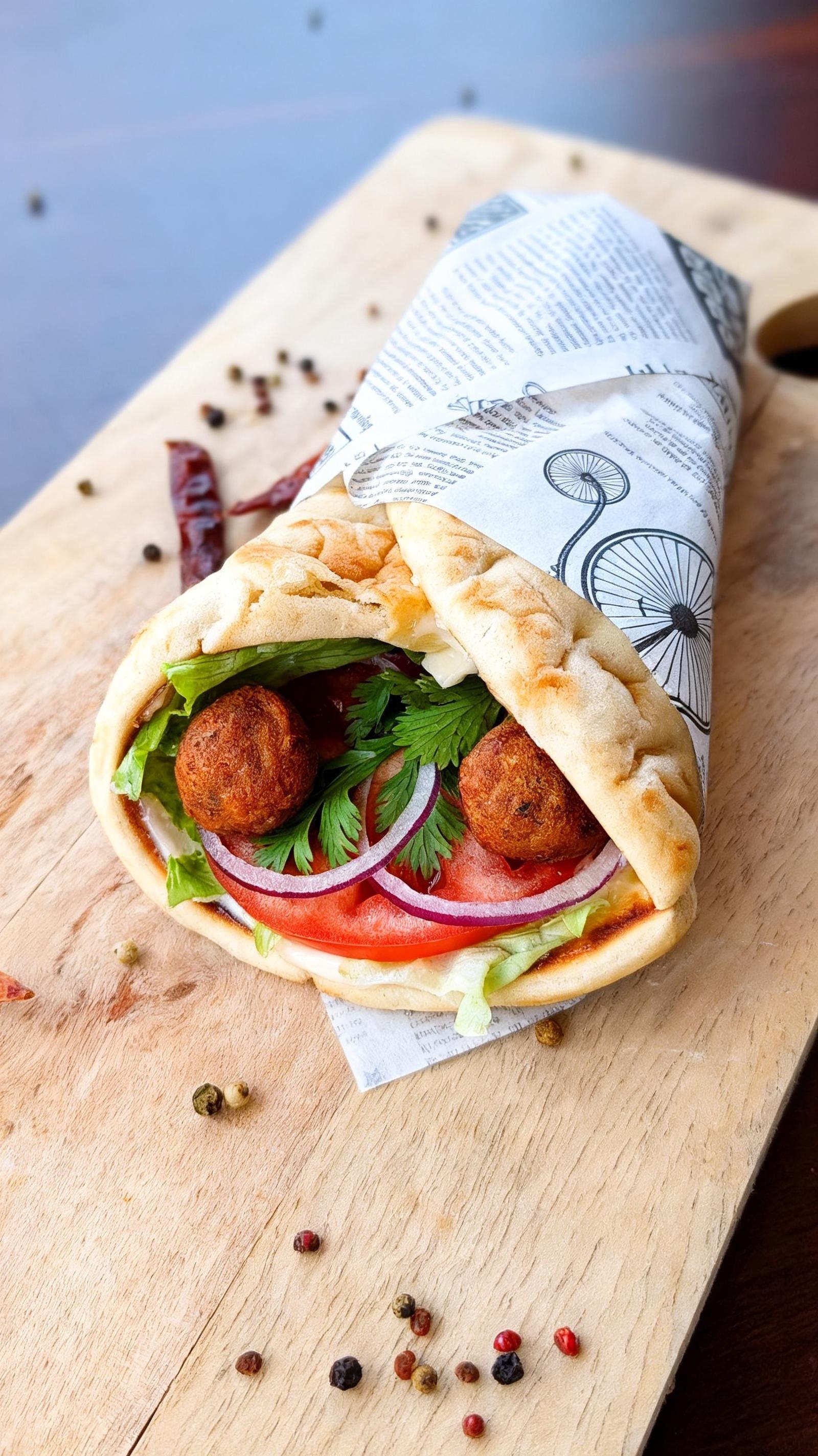 Pita sa falafelom