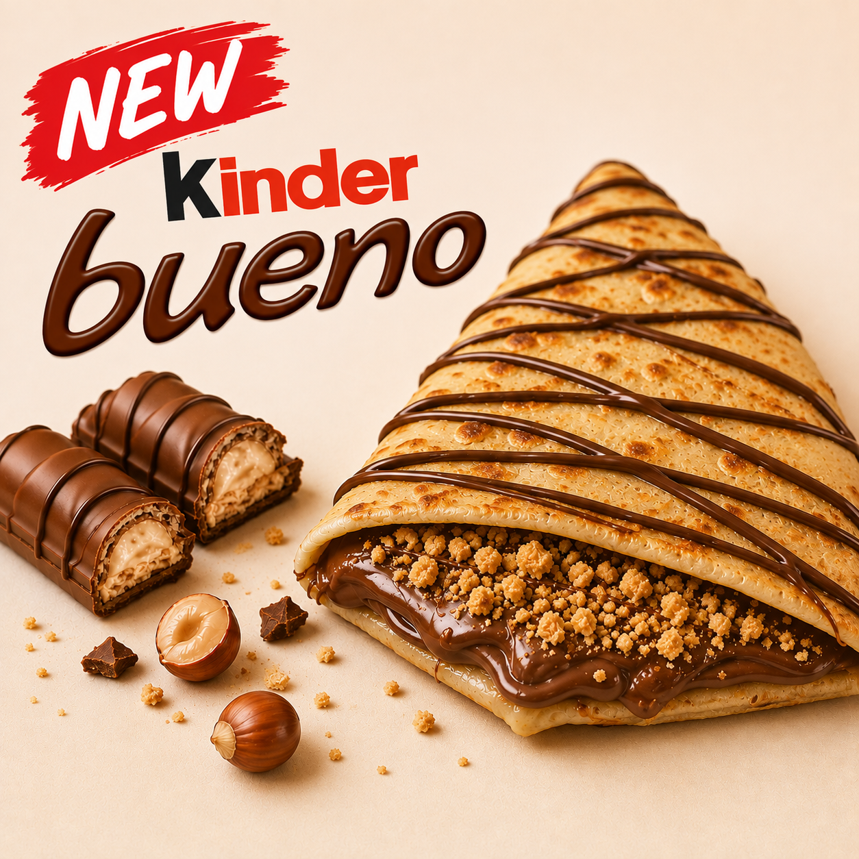 Palačinka Kinder Bueno