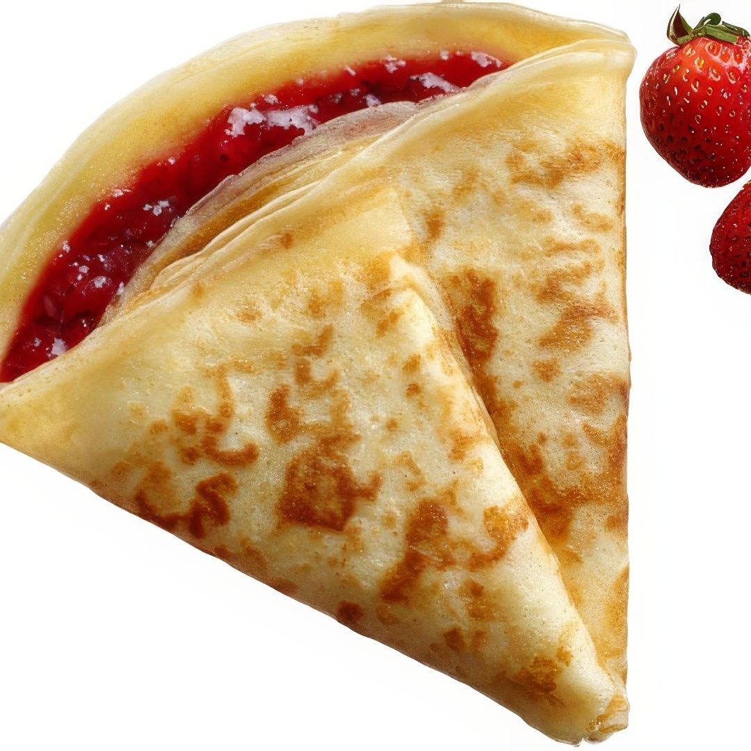Palačinka sa džemom jagoda